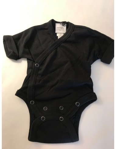 Body kimono mezza manica nero