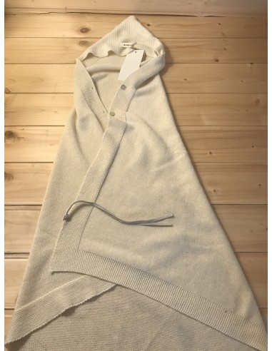 Coperta poncho in cotone col.naturale