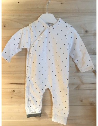 Tutina con stelline con piedi