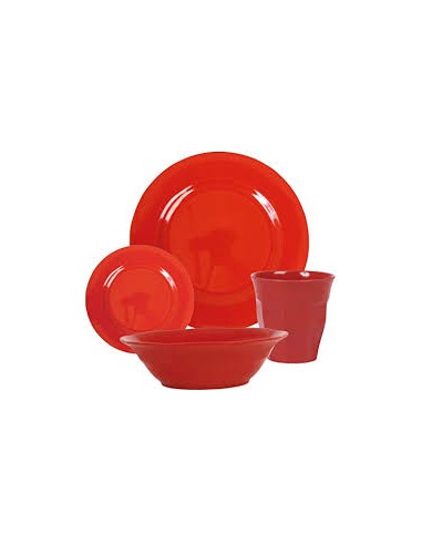 Set piatti rosa