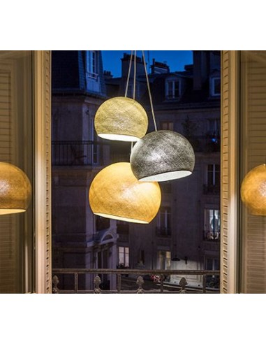 Lampadario a tre cupole