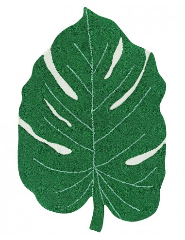 Tappeto foglia verde