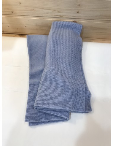 Coperta in lana paz celeste
