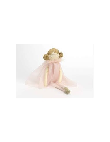 Bambola con tulle rosa