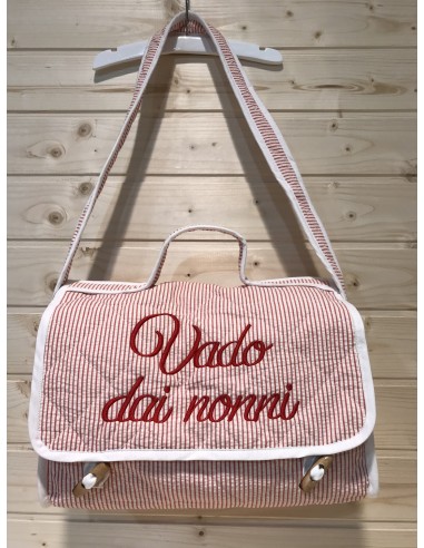 Borsa tracolla, vado dai nonni rossa