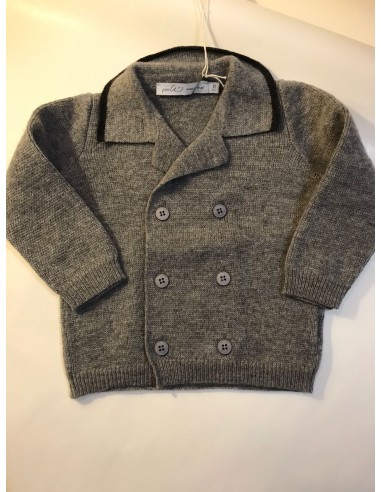 Cardigan doppiopetto in lana