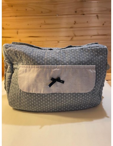 Borsa da cambio in cotone con tracolla