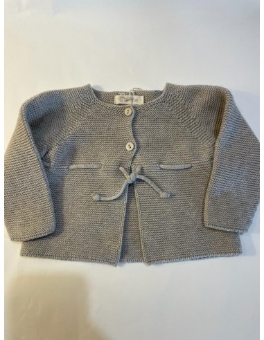 cardigan in filo di puro cotone color...
