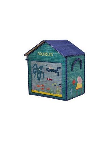 Cesta media portagiochi aquarium
