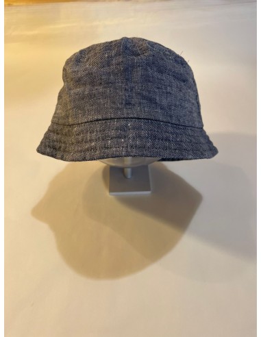 Cappellino a pescatore riga blu