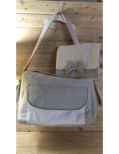 Diaper bag in cotone...