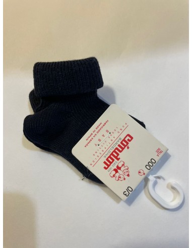 calzini in puro cotone blu