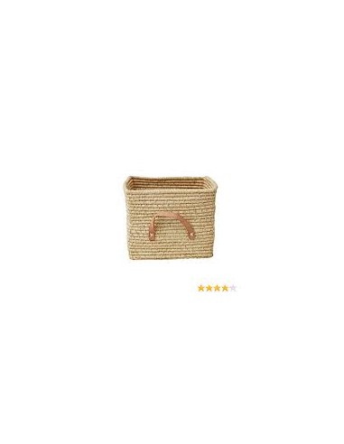 cesta in raffia colore naturale