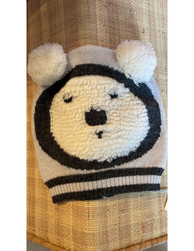 cappellino in cashmere orsetto con 2...