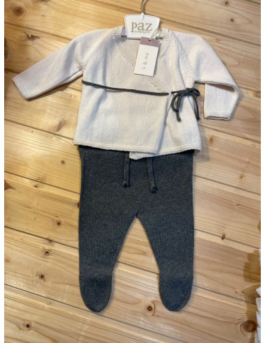 Spezzato con pantalone con piede e...