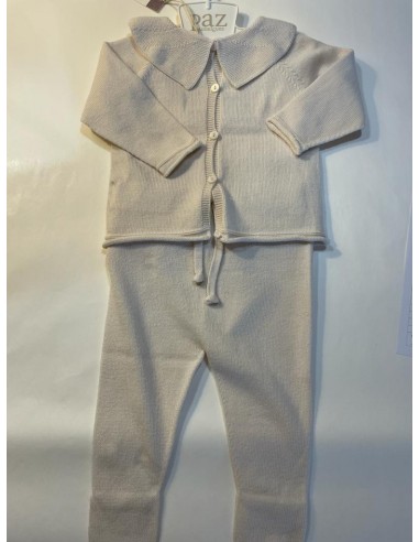 cardigan e pantaloni con piedi in...