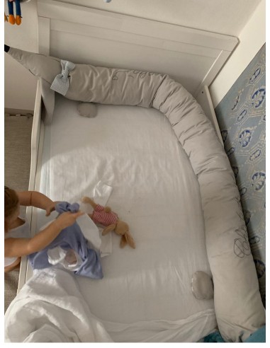 cuscino riduttore grande per letto a...