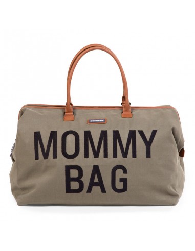Mommy bag verde in canvas