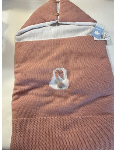 Sacco ovetto in lana rosa