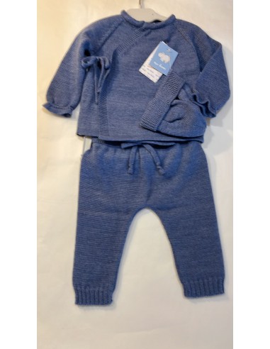 Spezzato in maglia con cappellino