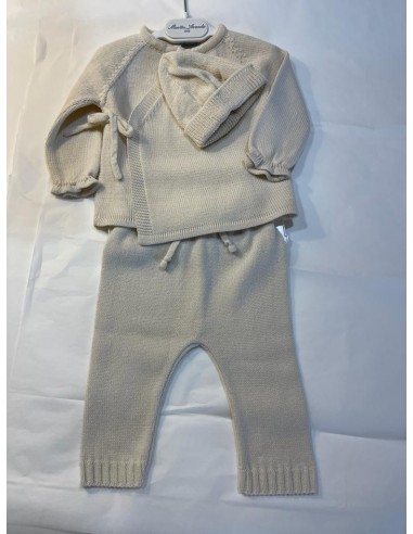 Completo 3 pezzi in maglia con...