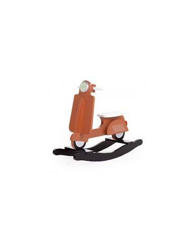 scooter vespa a dondolo colore ruggine
