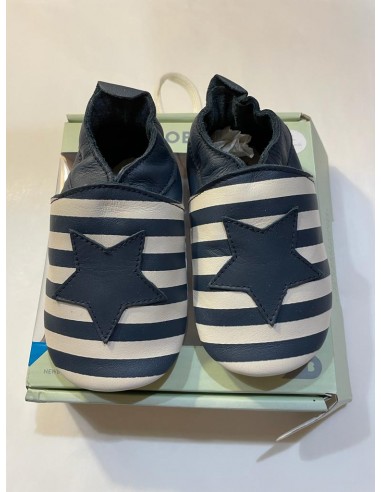 Scarpine in pelle bobux stelle grigie