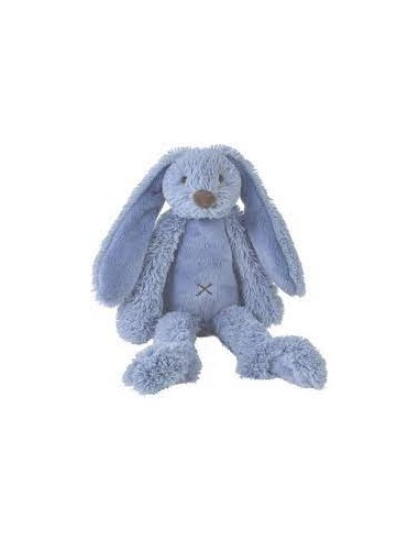 Coniglio peluche celeste scuro