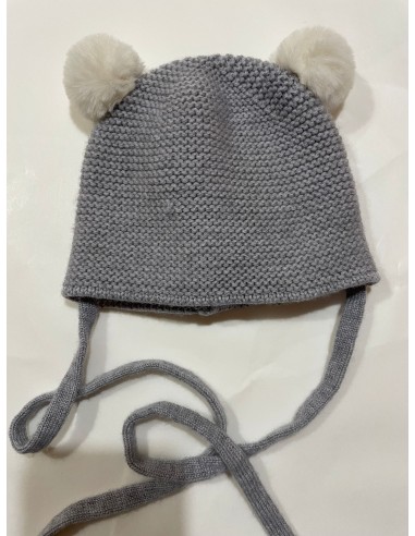 cappello in puro lambswool con orecchie