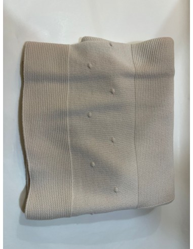 coperta in pura lana beige chiaro