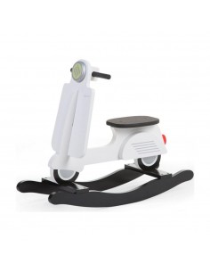 Scooter a dondolo bianco