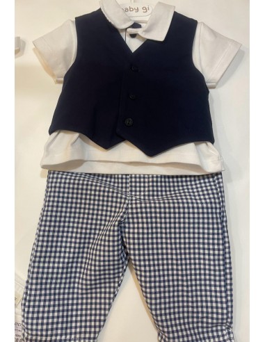 completo maglia, gilet e pantaloni a...