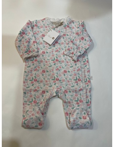 Tutina in jersey con rose