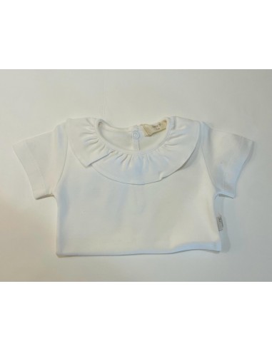 body in cotone mezza manica con...
