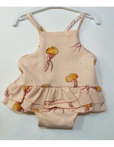 costume intero con stampa meduse