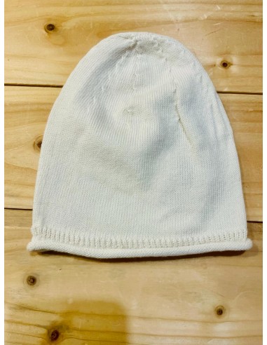 cappellino in filo di cotone taglio vivo