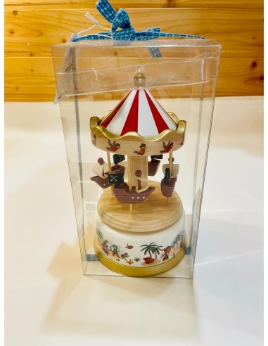 carillon in legno con pirati