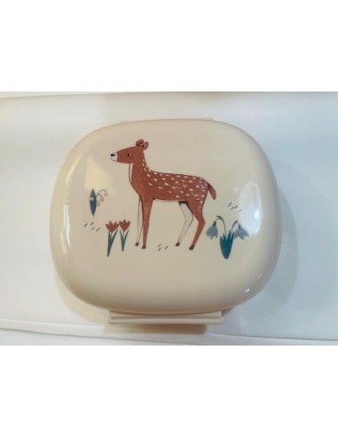 scatola portamerenda con bambi
