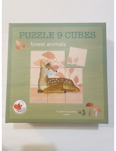 puzzle animali a cubi
