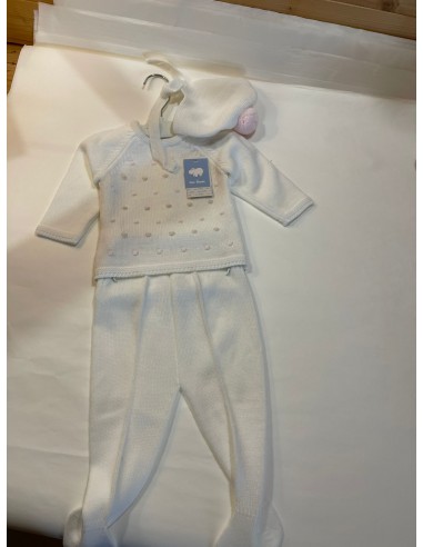 spezzato 3 pezzi con cappellino a pois