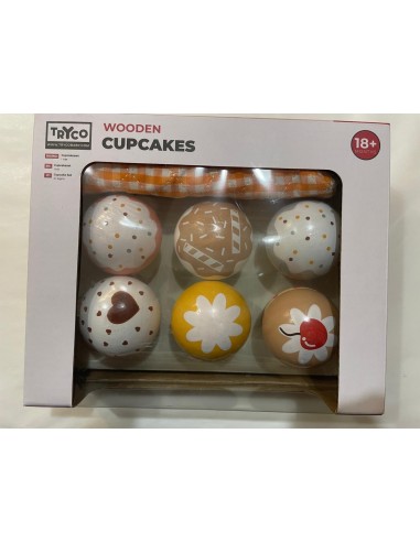 giochi cupcakes in legno