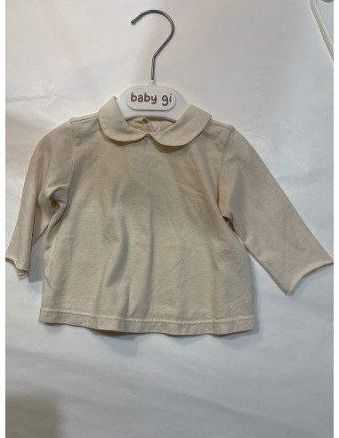 T-shirt manica lunga avorio
