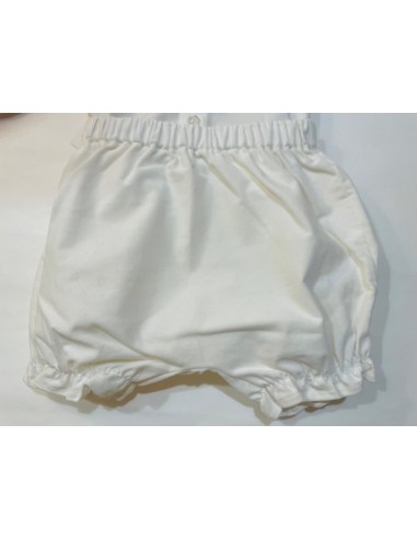 Culotte microvelluto panna