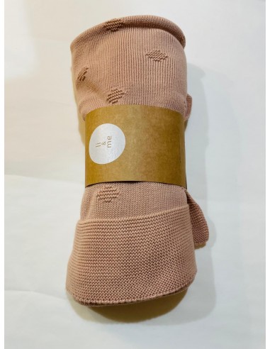 Coperta in cotone lavorata