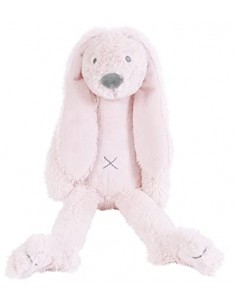 Coniglio peluche rosa