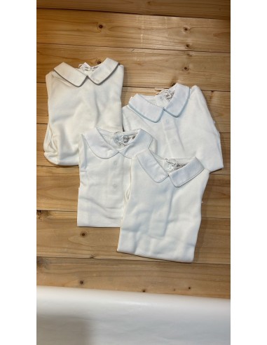 Body m/lunga con colletto camicia