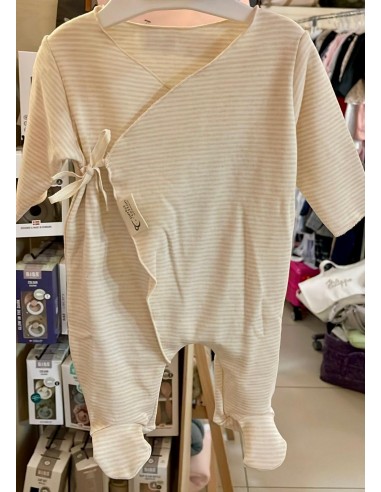 tutina in cotone organico a righe...
