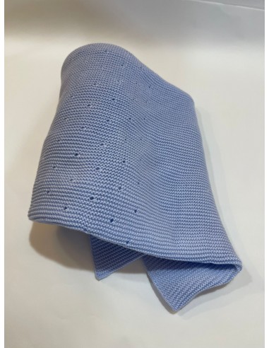 Coperta in cotone con lavorazione...