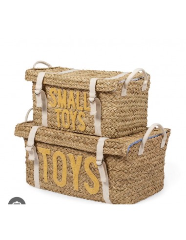 cesta grande Toys in rattan