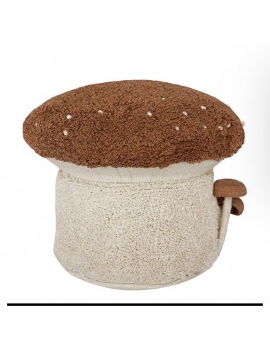 cesta porta giochi a forma di fungo
